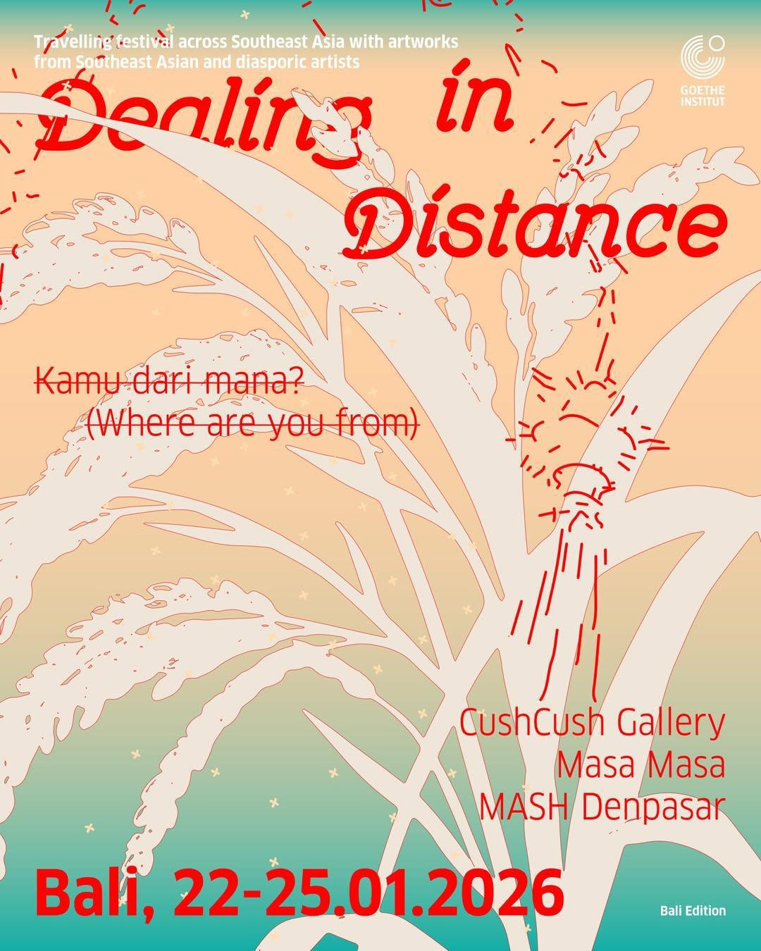 Dealing In Distance at CushCush Gallery Dealing In Distance at CushCush Gallery