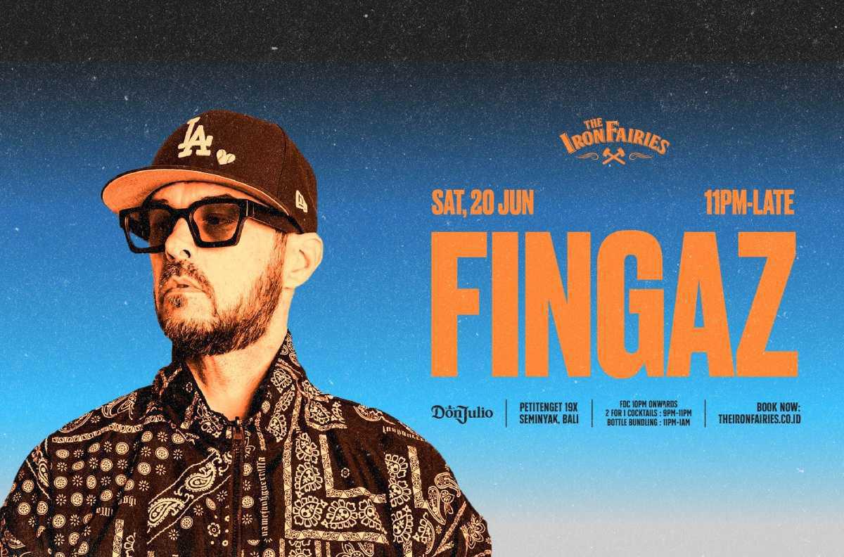 Fingaz at The Iron Fairies Bali
