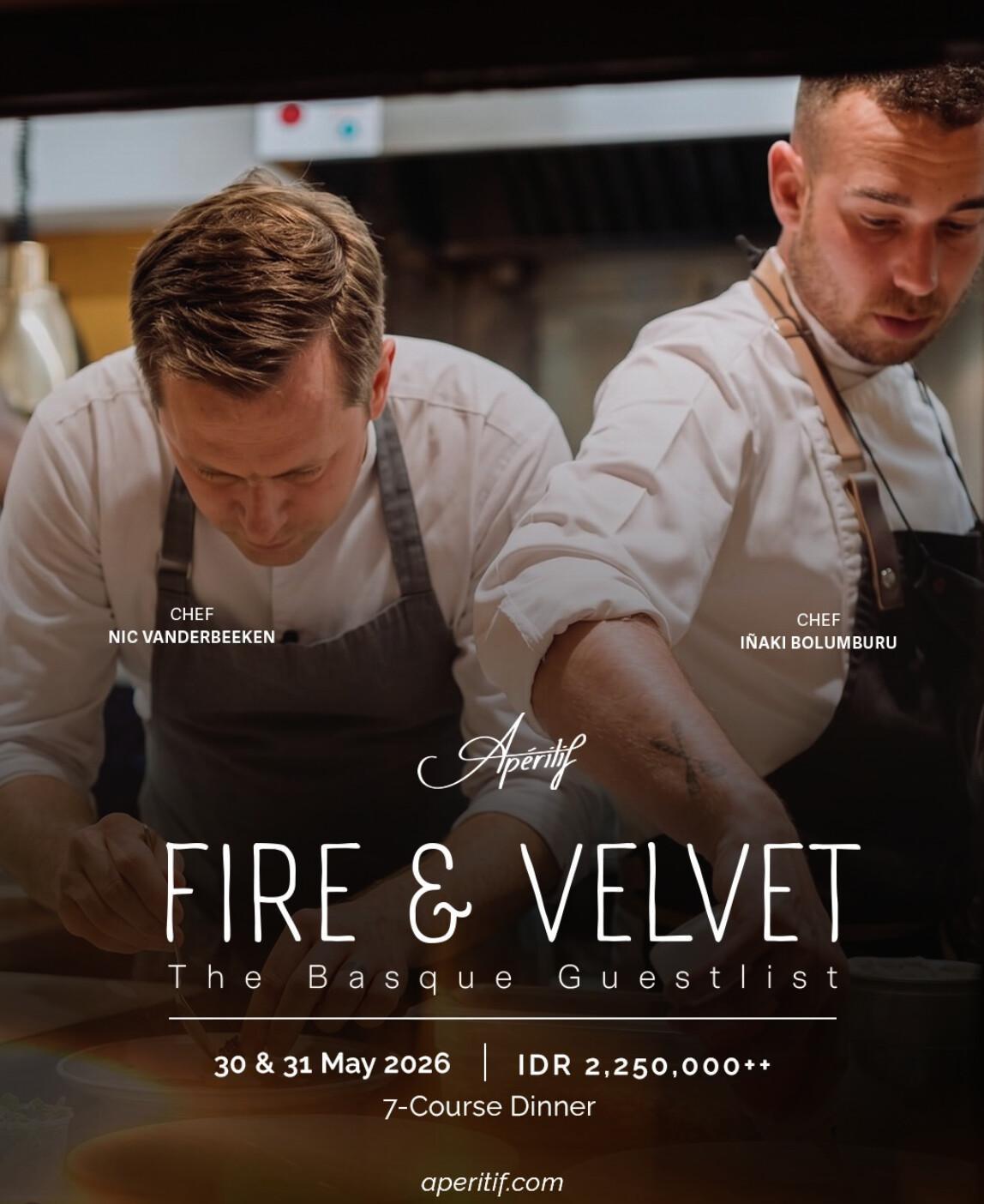 Basque fine dining at Apéritif Ubud