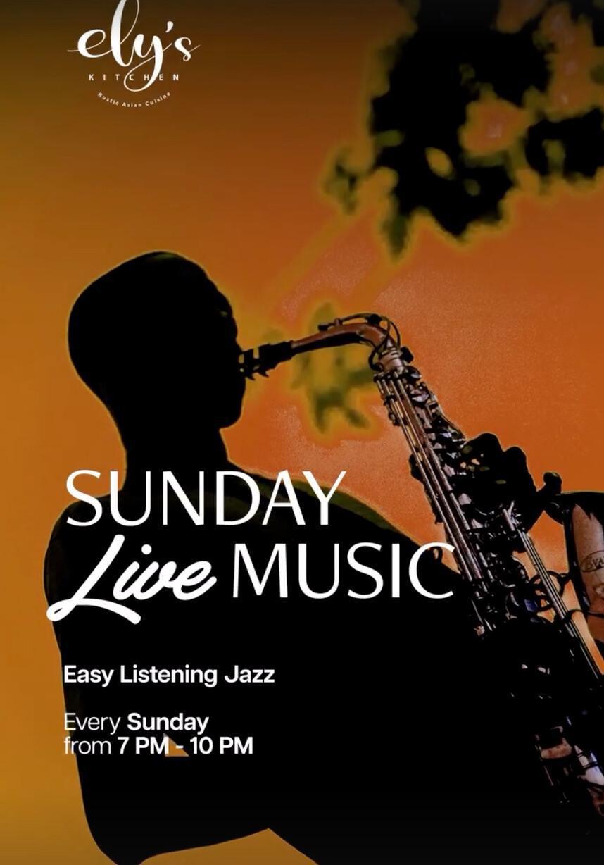 Sunday Live Music at Elys kitchen