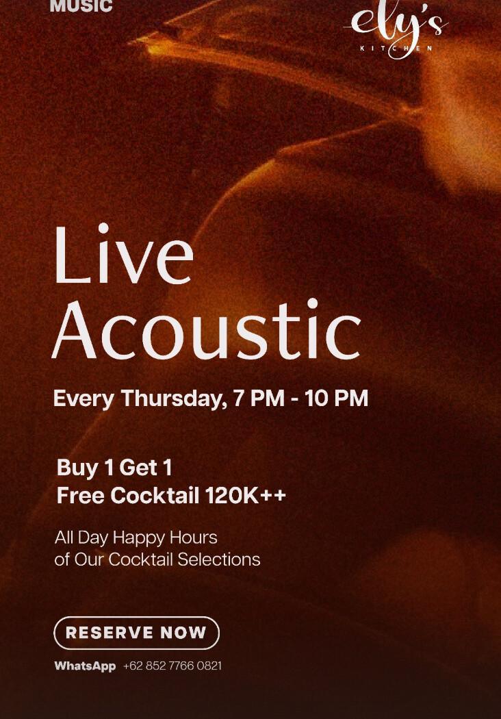 Live Music at Elys kitchen