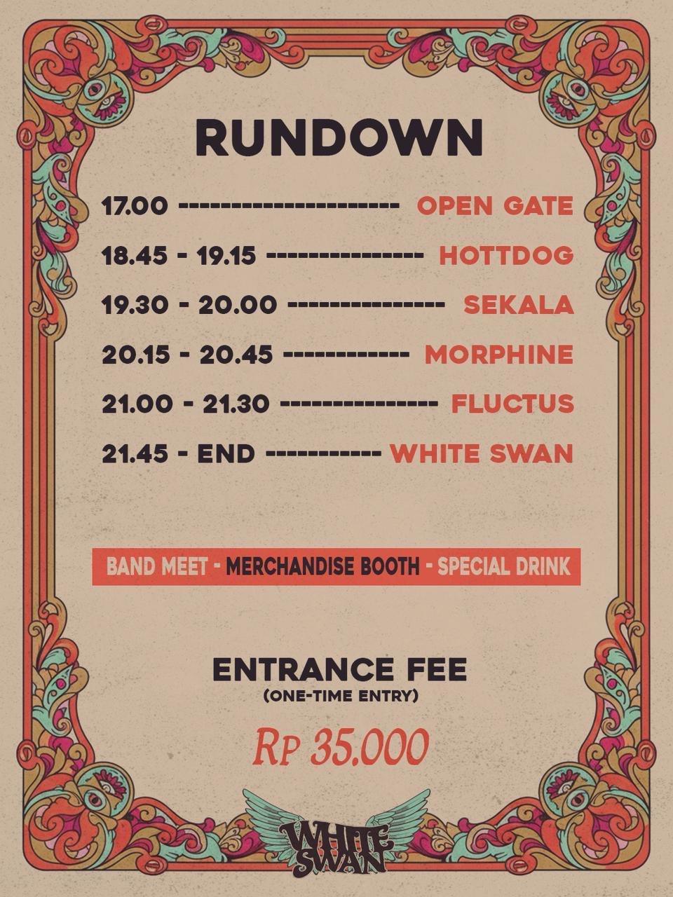 White Swan Single Release Party at Berbagi Ruang & Kopi