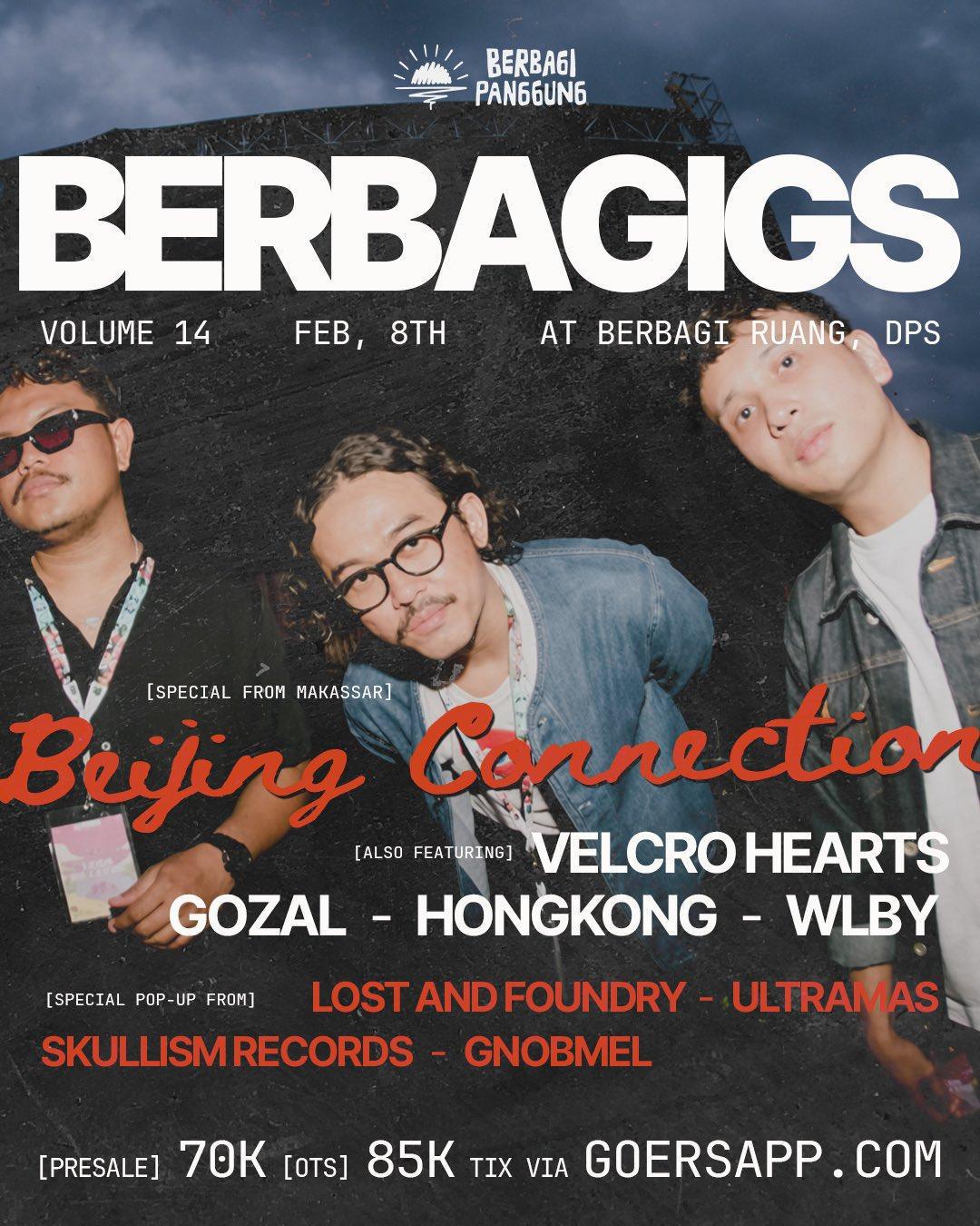 Berbagigs Vol 14 at Berbagi Ruang & Kopi