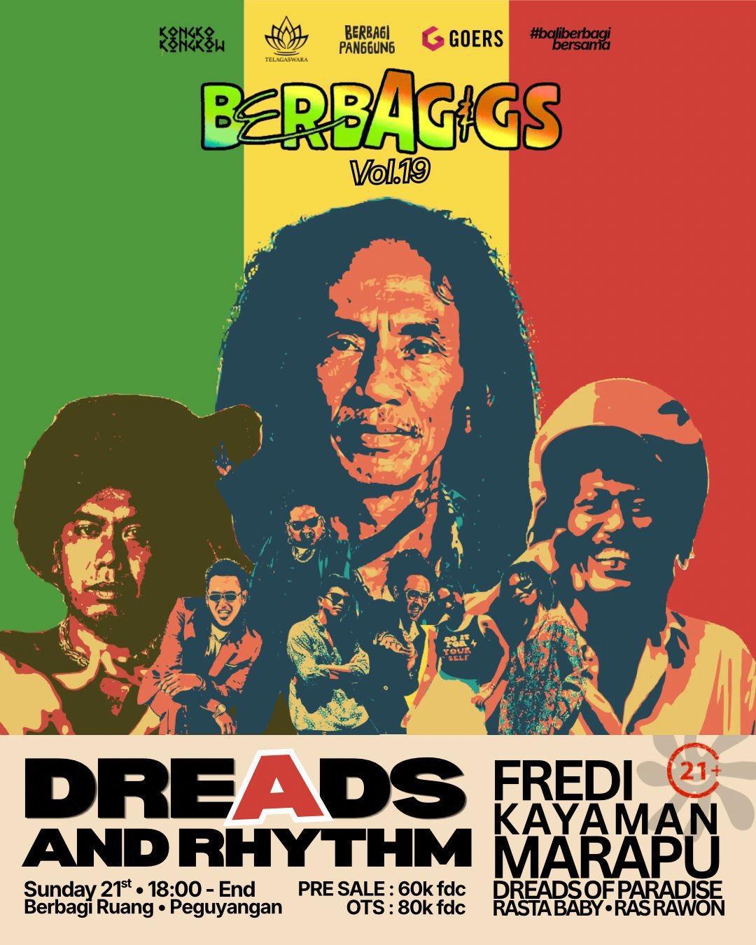 Dreads & Rythms at Berbagi Ruang & Kopi Dreads & Rythms at Berbagi Ruang & Kopi