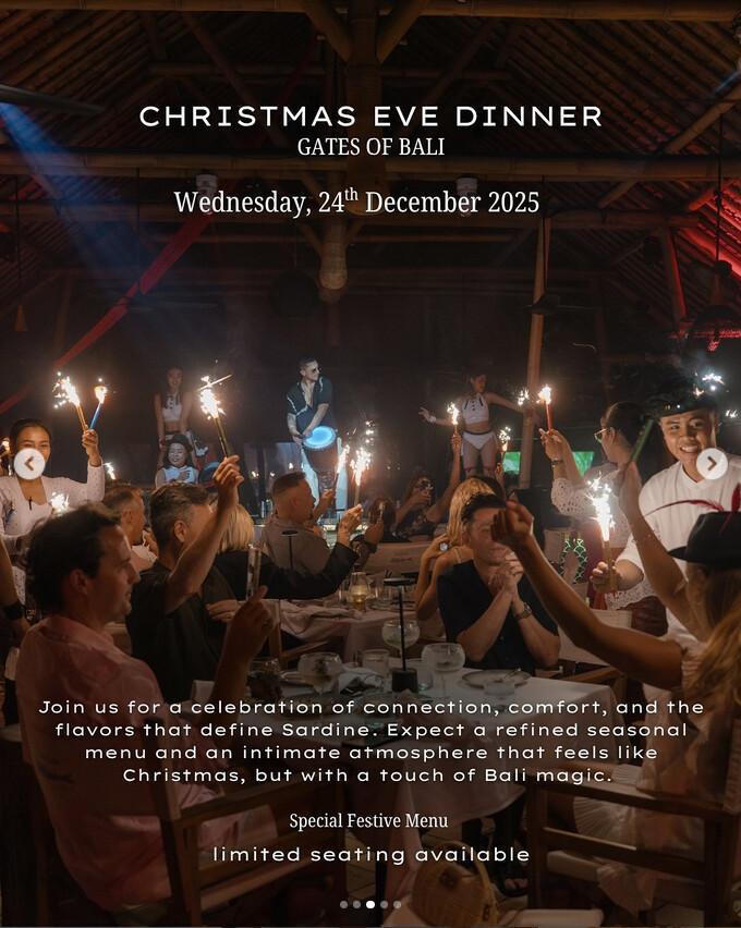 Christmas Eve Dinner at Sardine by K Club
