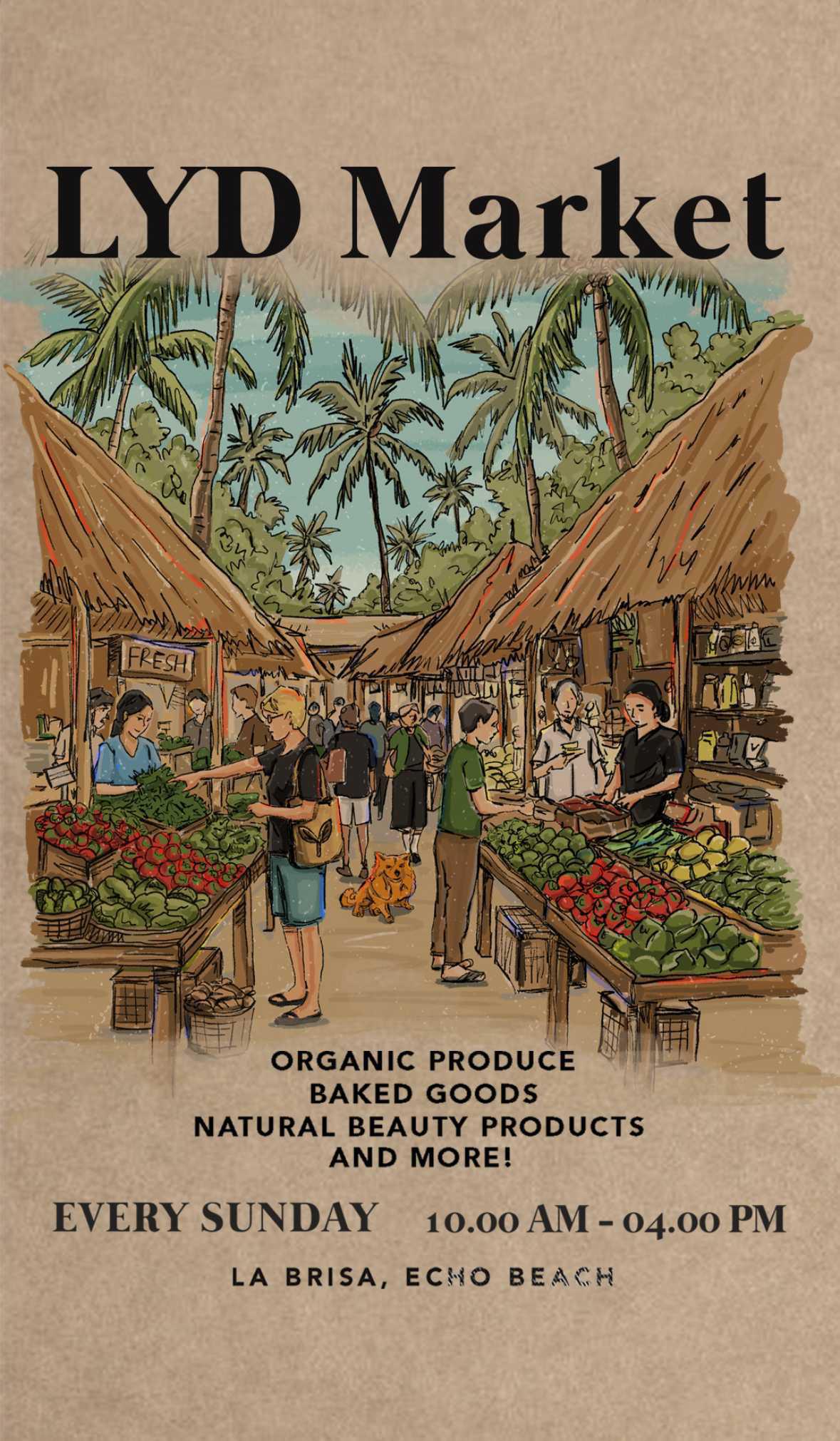 LYD Sunday Market at La Brisa Bali