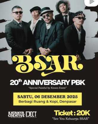 BSAR 20th Anniversary at Konser Bali
