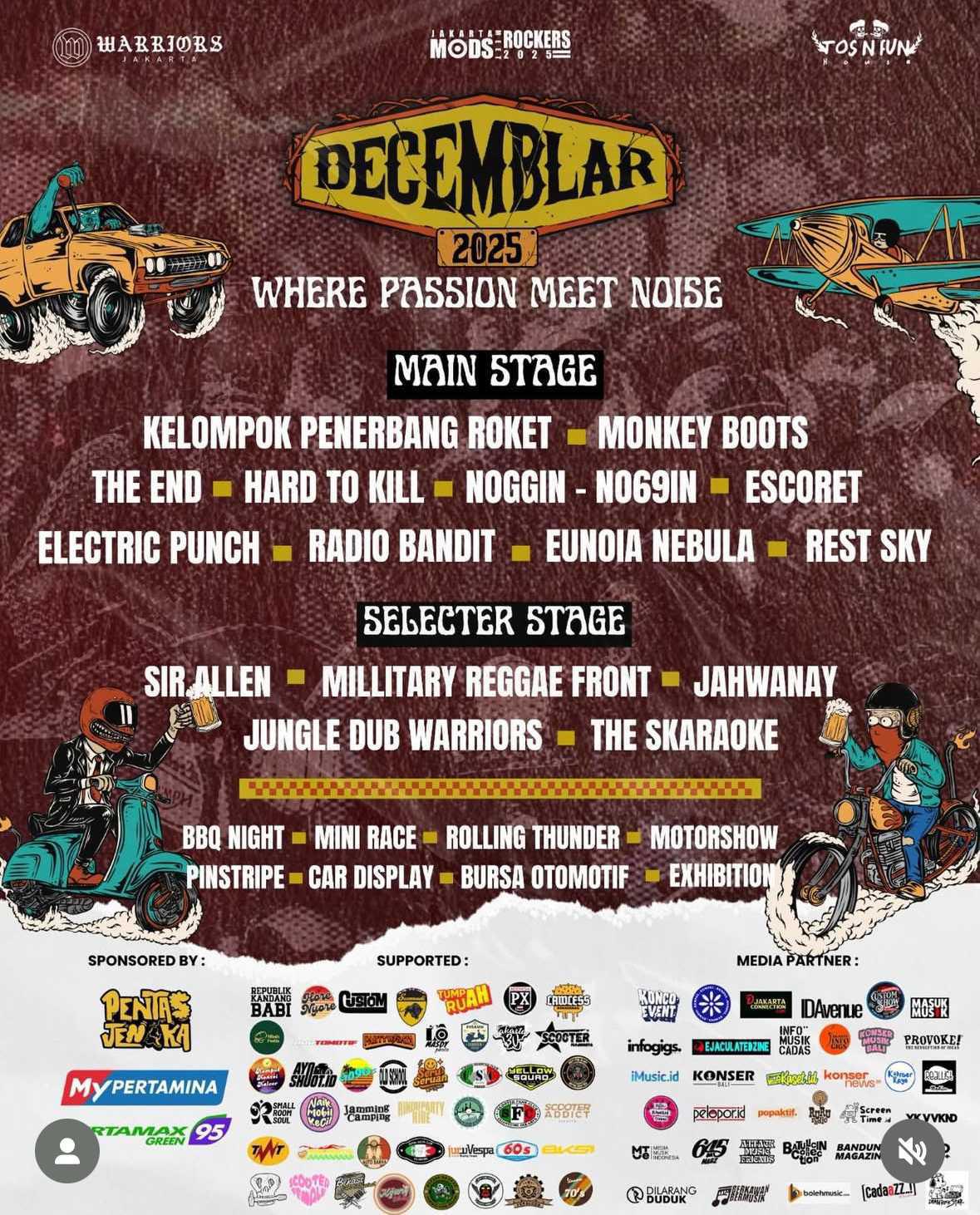 DECEMBLAR 2025 at Konser Bali