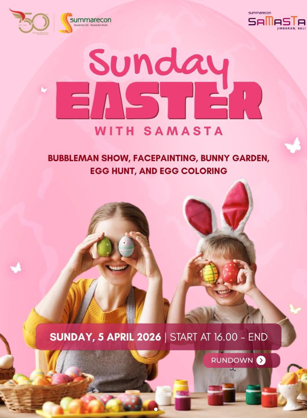 Easter Sunday at Samasta