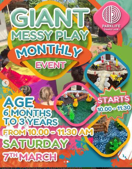 Giant Messy Play at Parklife Bali