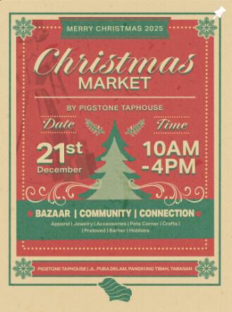 Christmas Market at Pigstone Taphouse