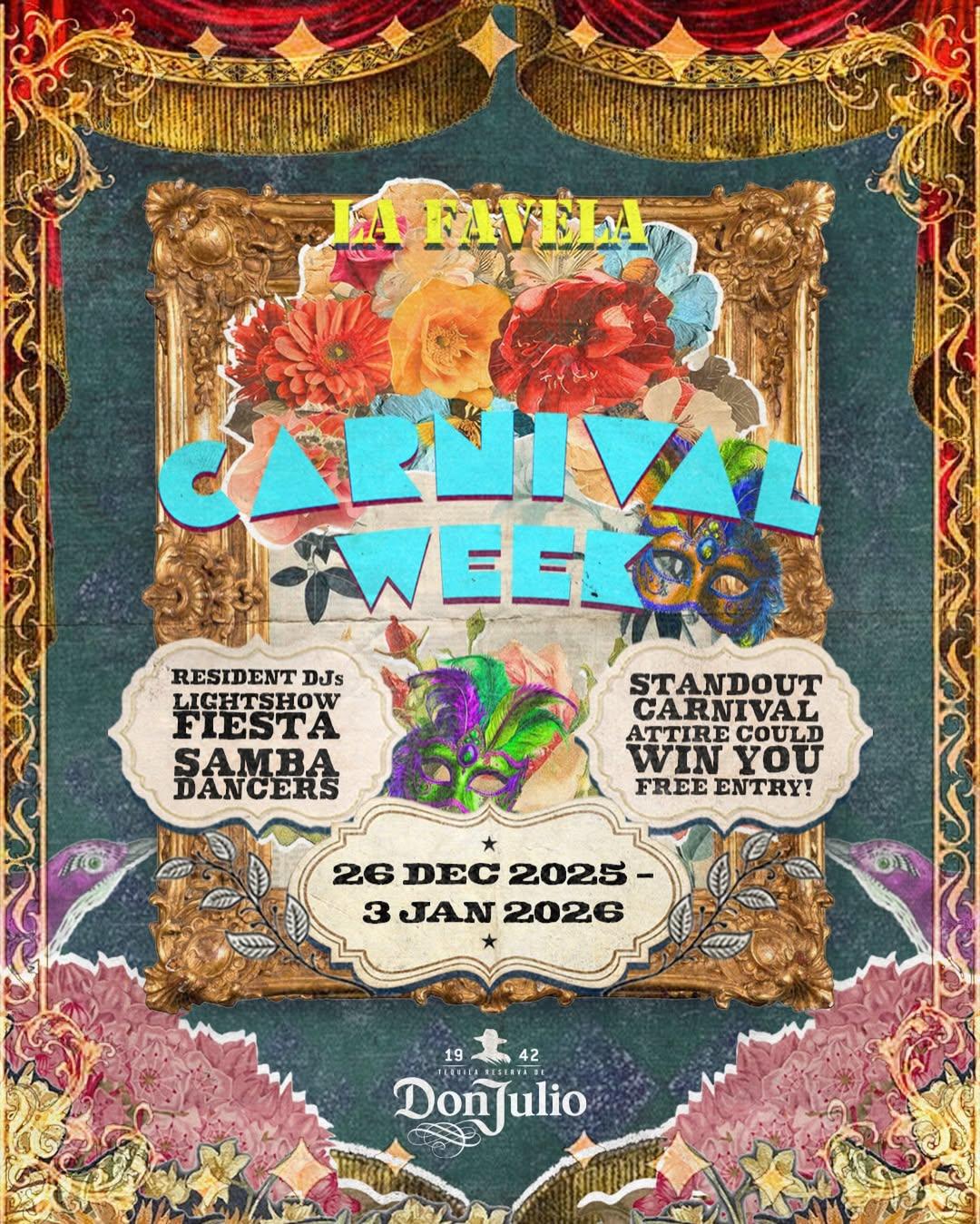 Carnival Week at La Favela Bali 