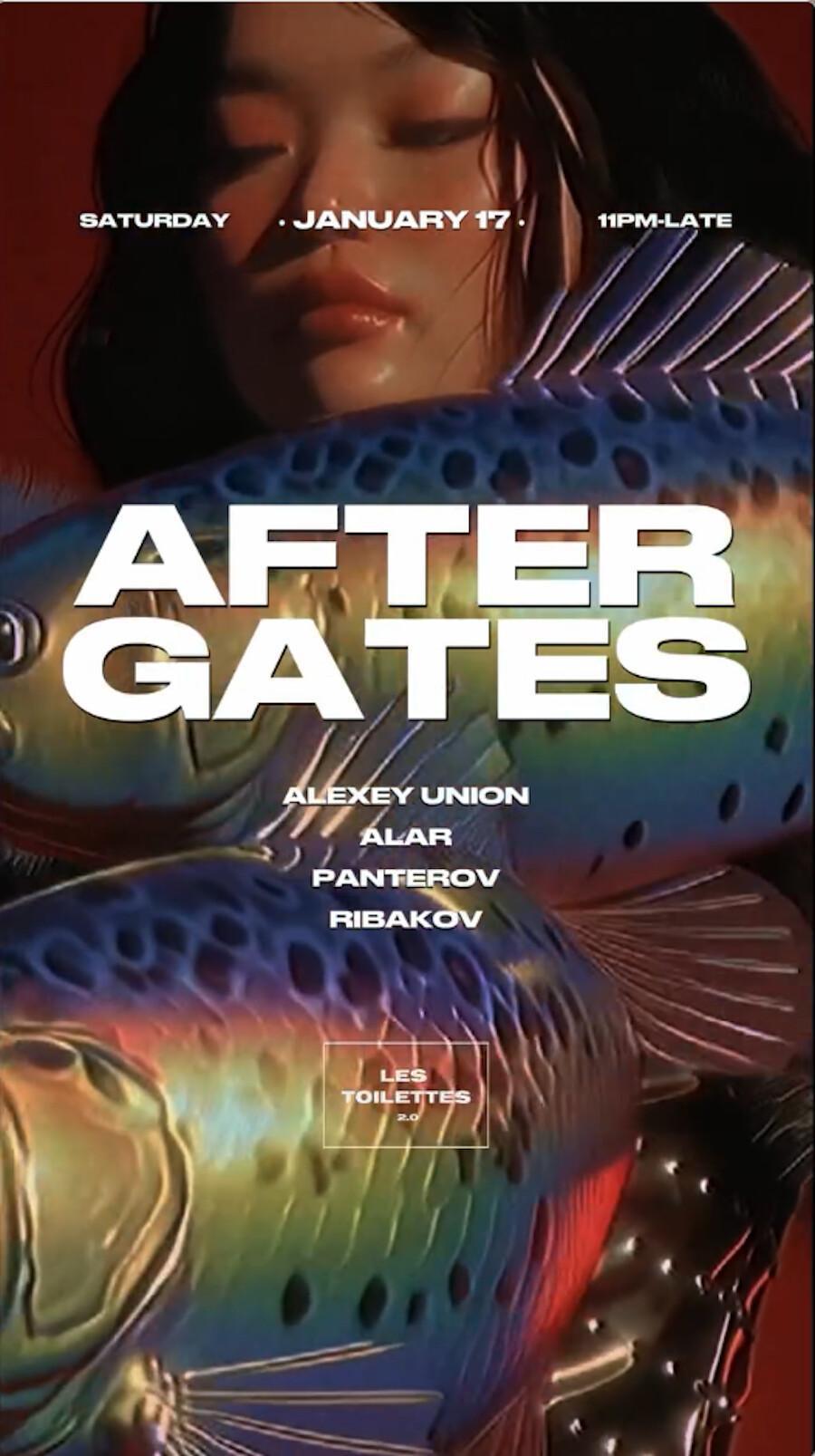 After Gates at Les Toilettes 