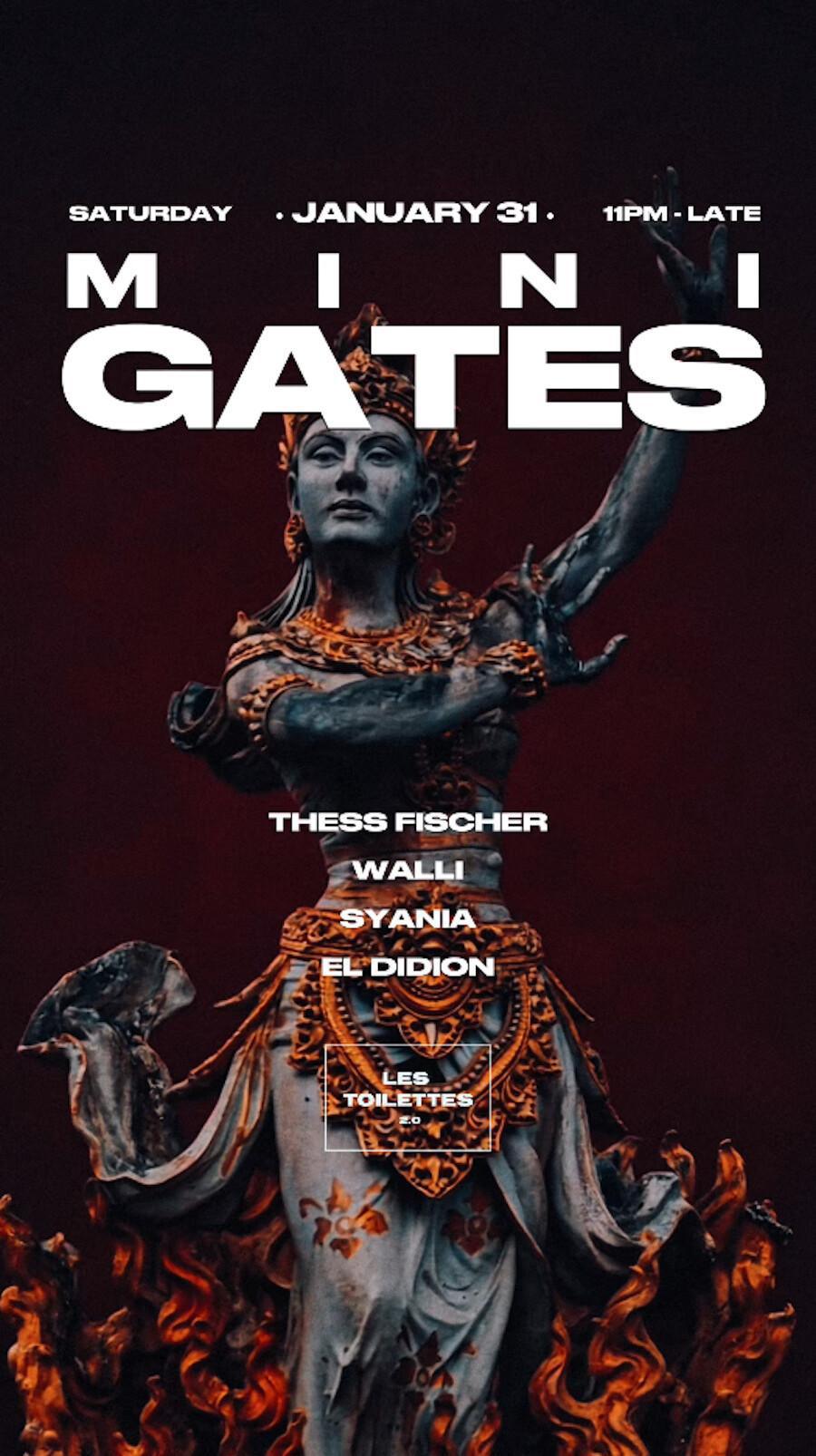 Mini Gates at Les Toilettes 