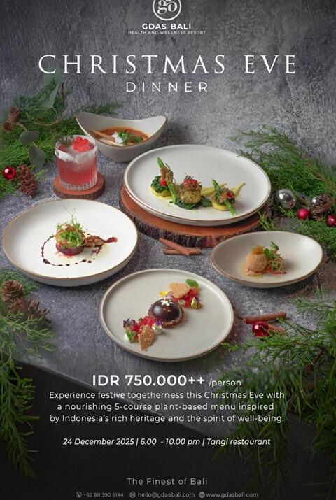 Christmas Eve Dinner at The Bali Eden 