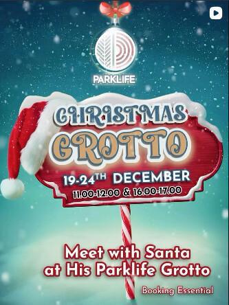Christmas Grotto at Parklife Bali