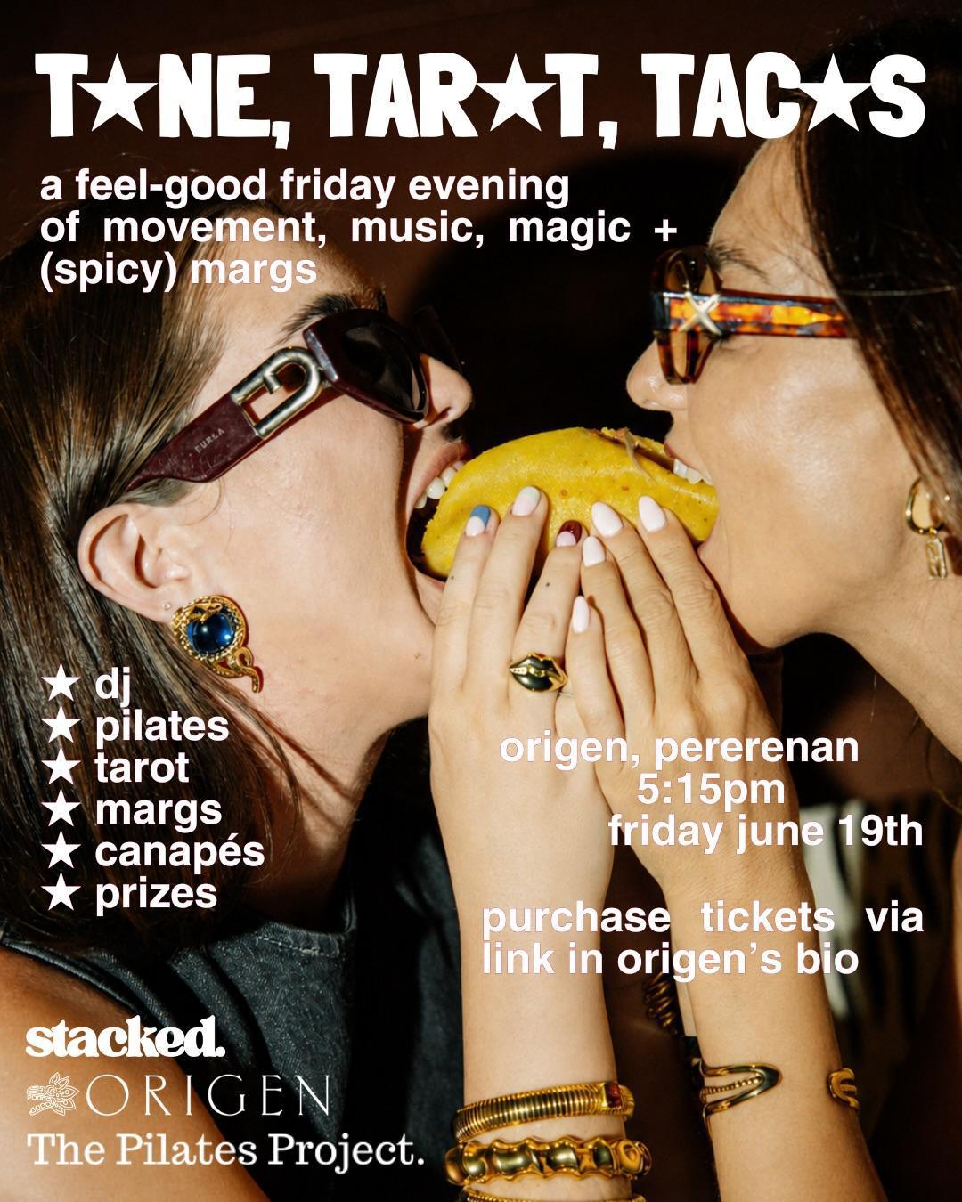 Tone, Tarot, Tacos at Origen