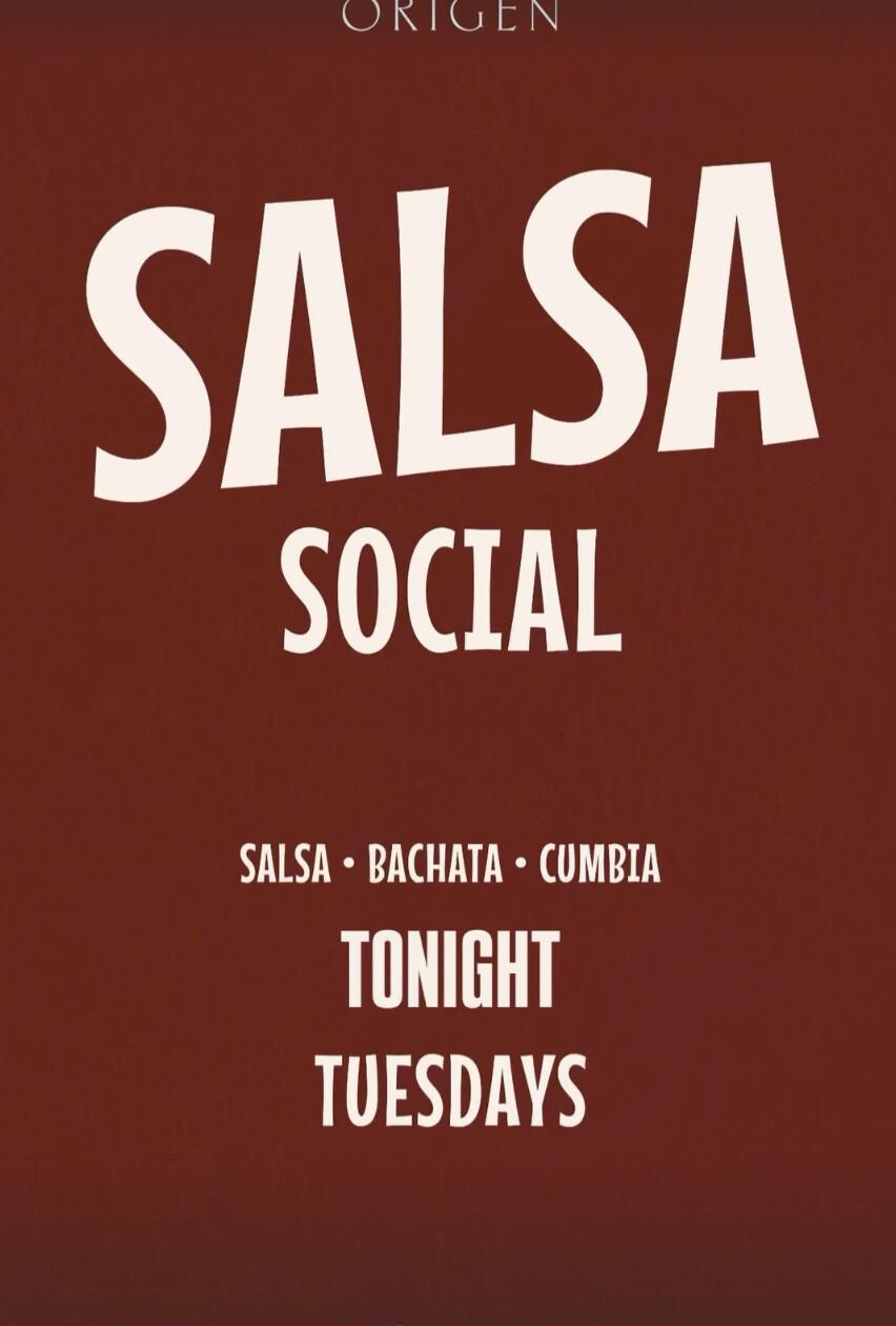 Salsa social at Origen