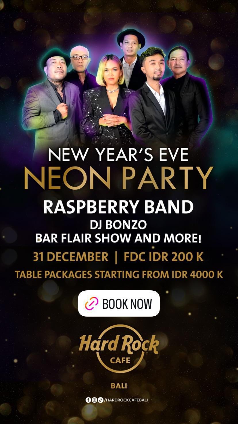 NYE Neon Party at Hard Rock Cafe