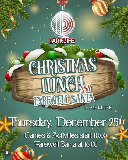 Christmas Lunch at Parklife Bali