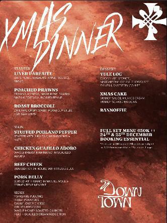 XMAS Dinner at DowntownKu