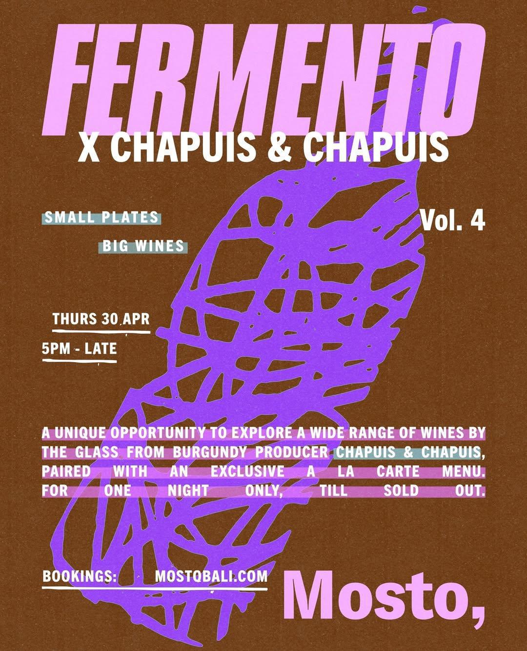 FERMENTO VOL.4⁠ at Mosto Bali