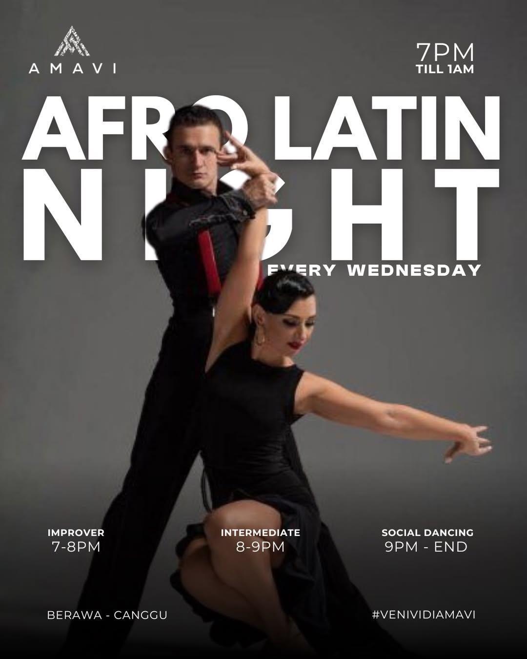 Afro Latin Night at Amavi Bali