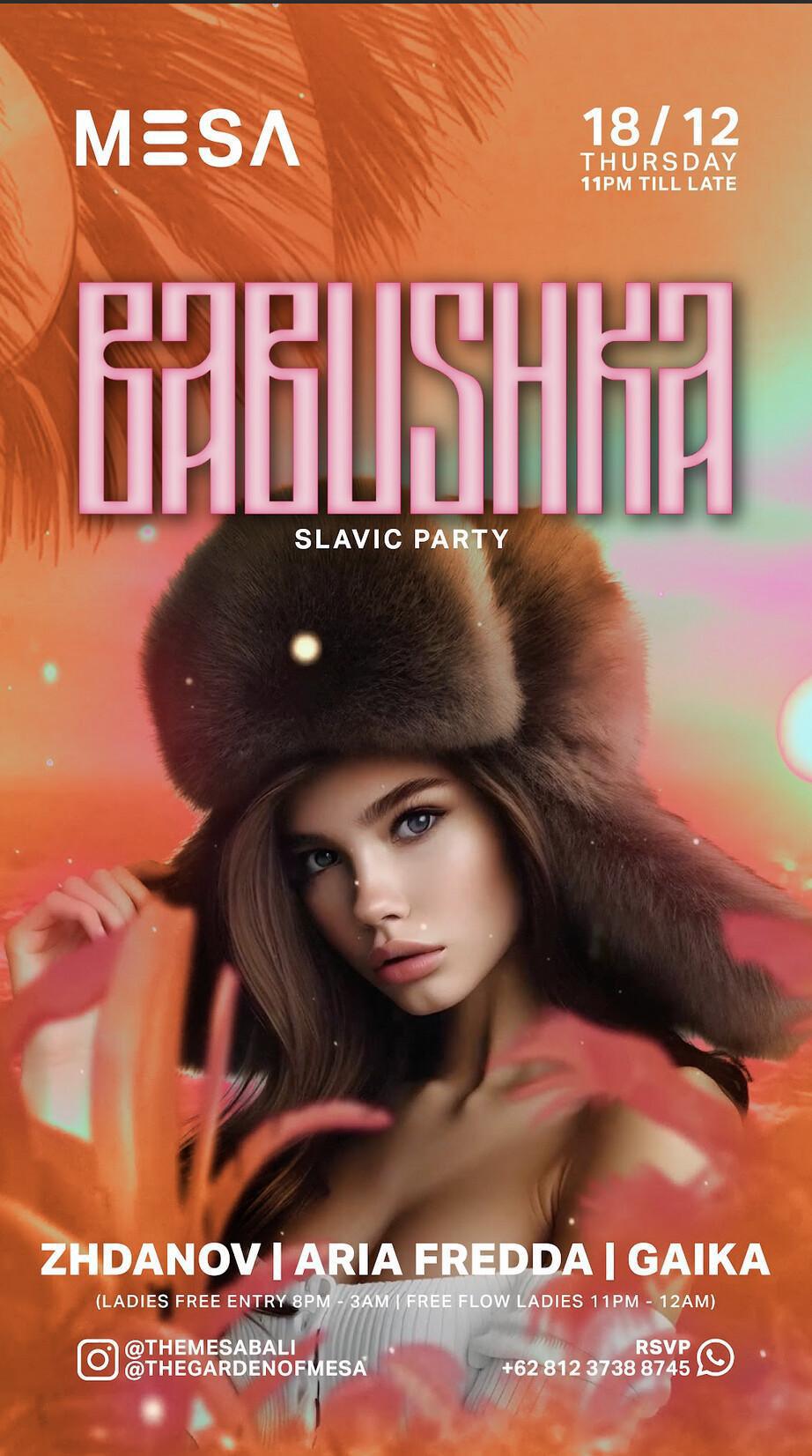 Babushka at The Mesa Club