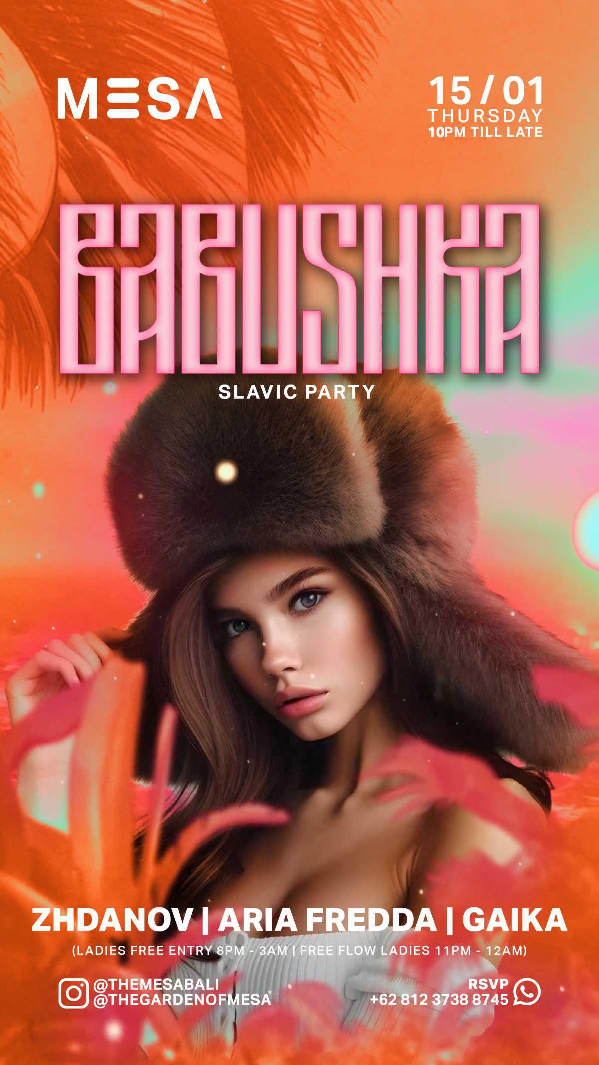 Babushka at The Mesa Club