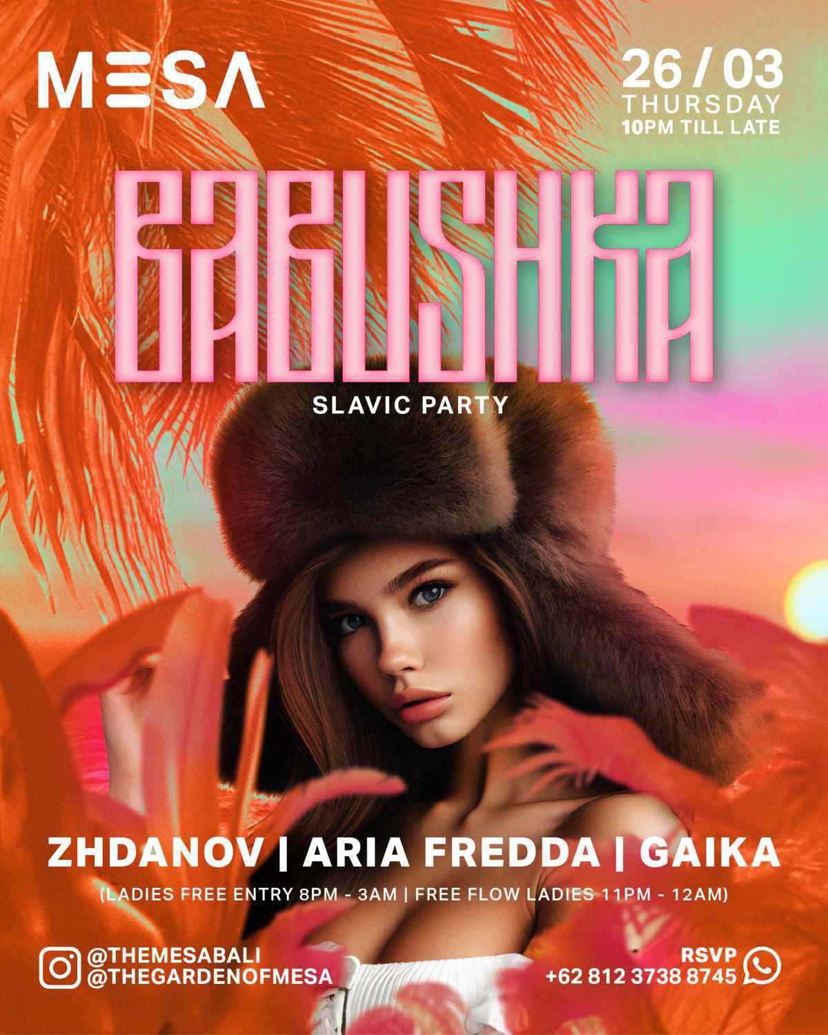 Babushka at The Mesa Club