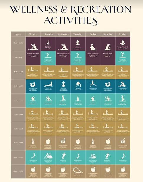 Wellness and Recreation Activities at The Apurva Kempinski Bali