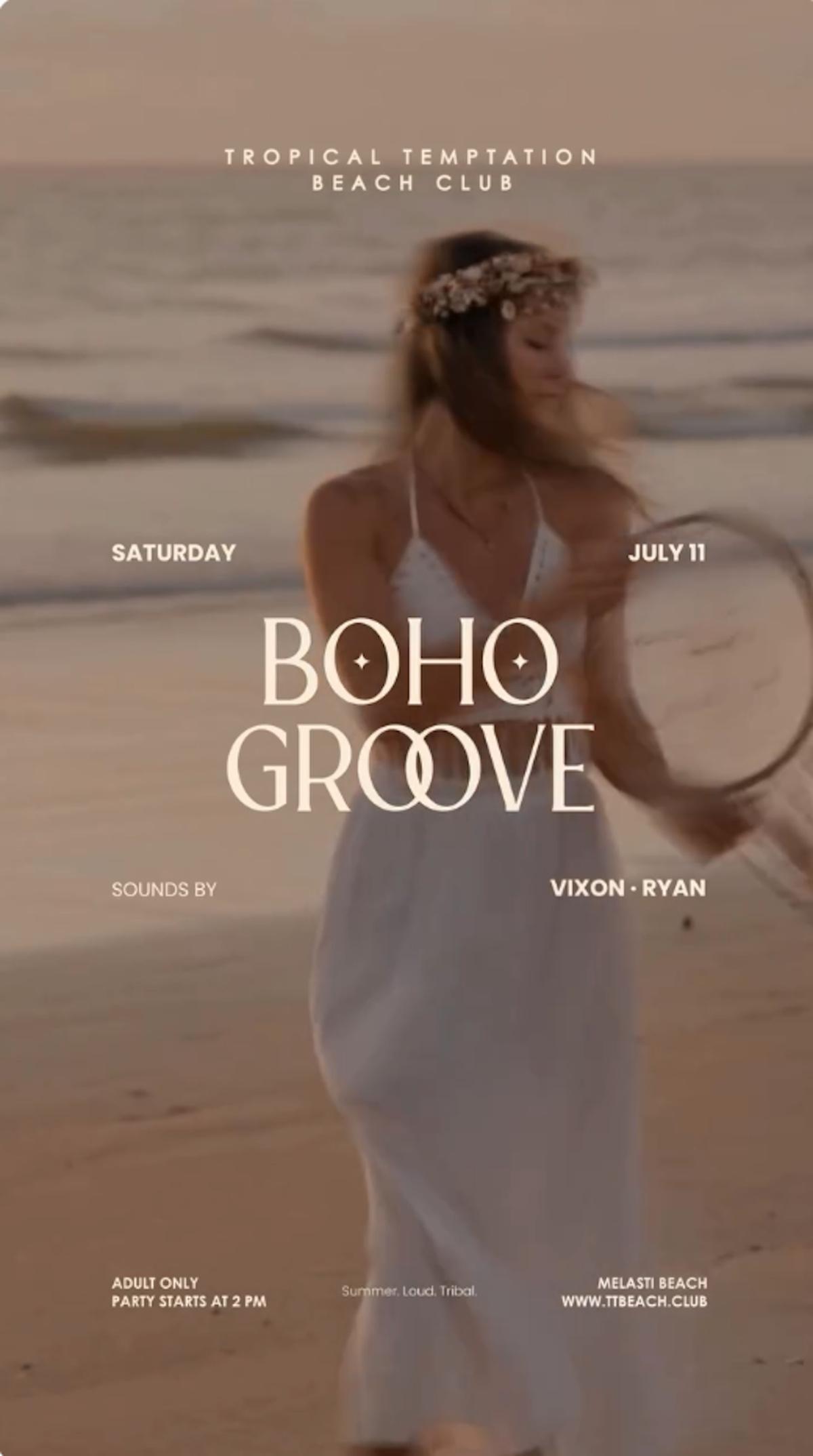 Boho Groove at Tropical Temptation