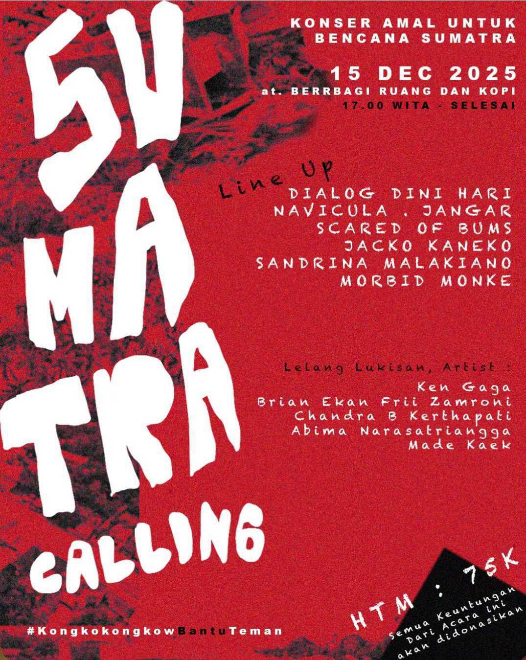 SUMATRA CALLING at Konser Bali
