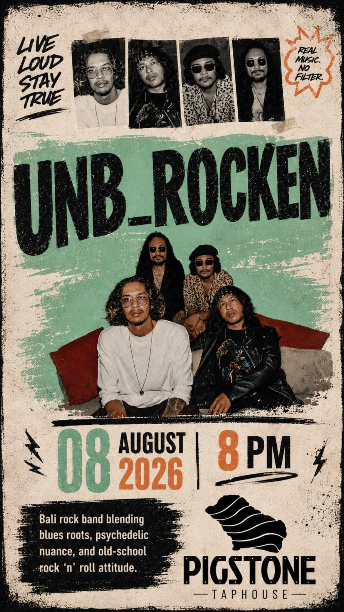Unb Rocken at Pigstone Taphouse