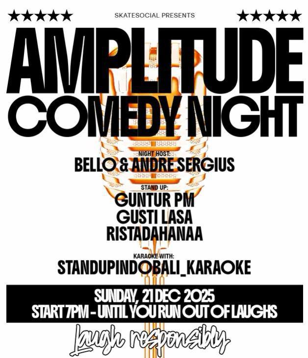 Amped comedy night at Amplitude Skatesocial