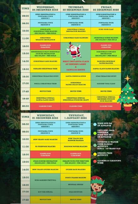 Festive Wonderland at The Apurva Kempinski Bali