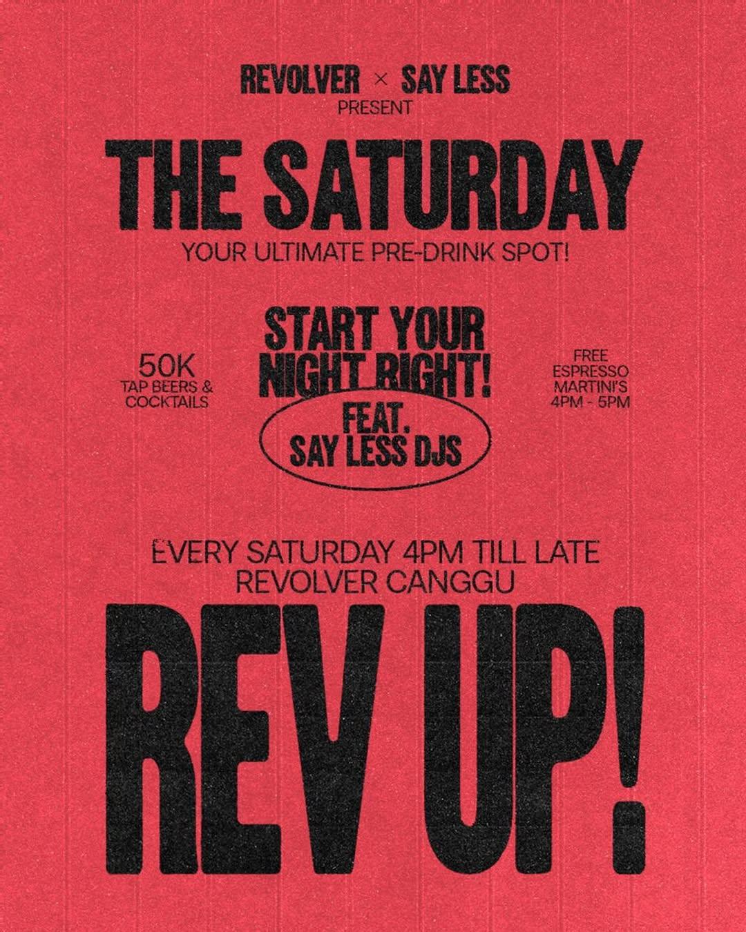 THE REV UP at Revolver Canggu