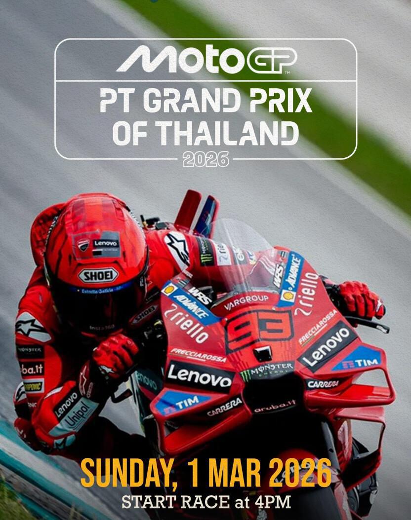 Moto GP of Thailand at Legends Bistro Bali