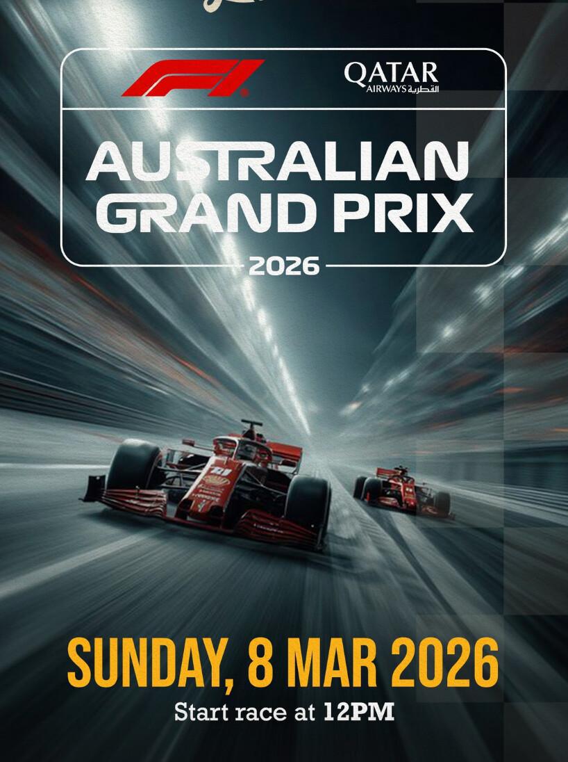 Australian Grand Prix at Legends Bistro Bali