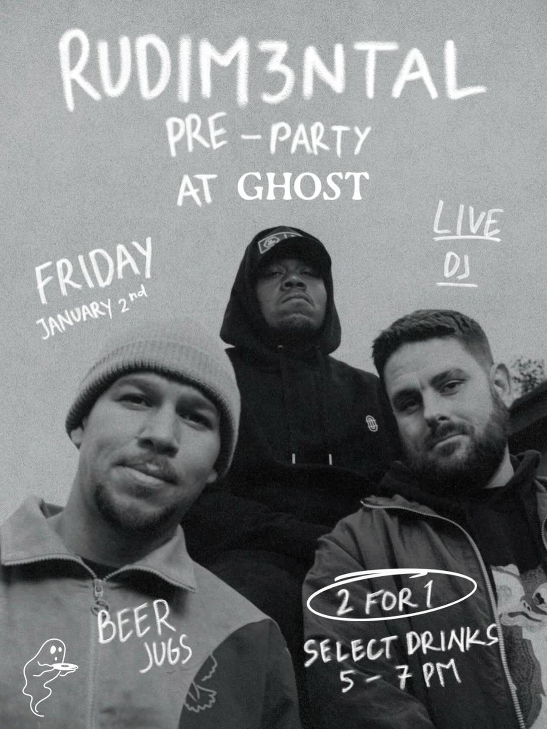 Rudimental Pre Party at Ghost Bali