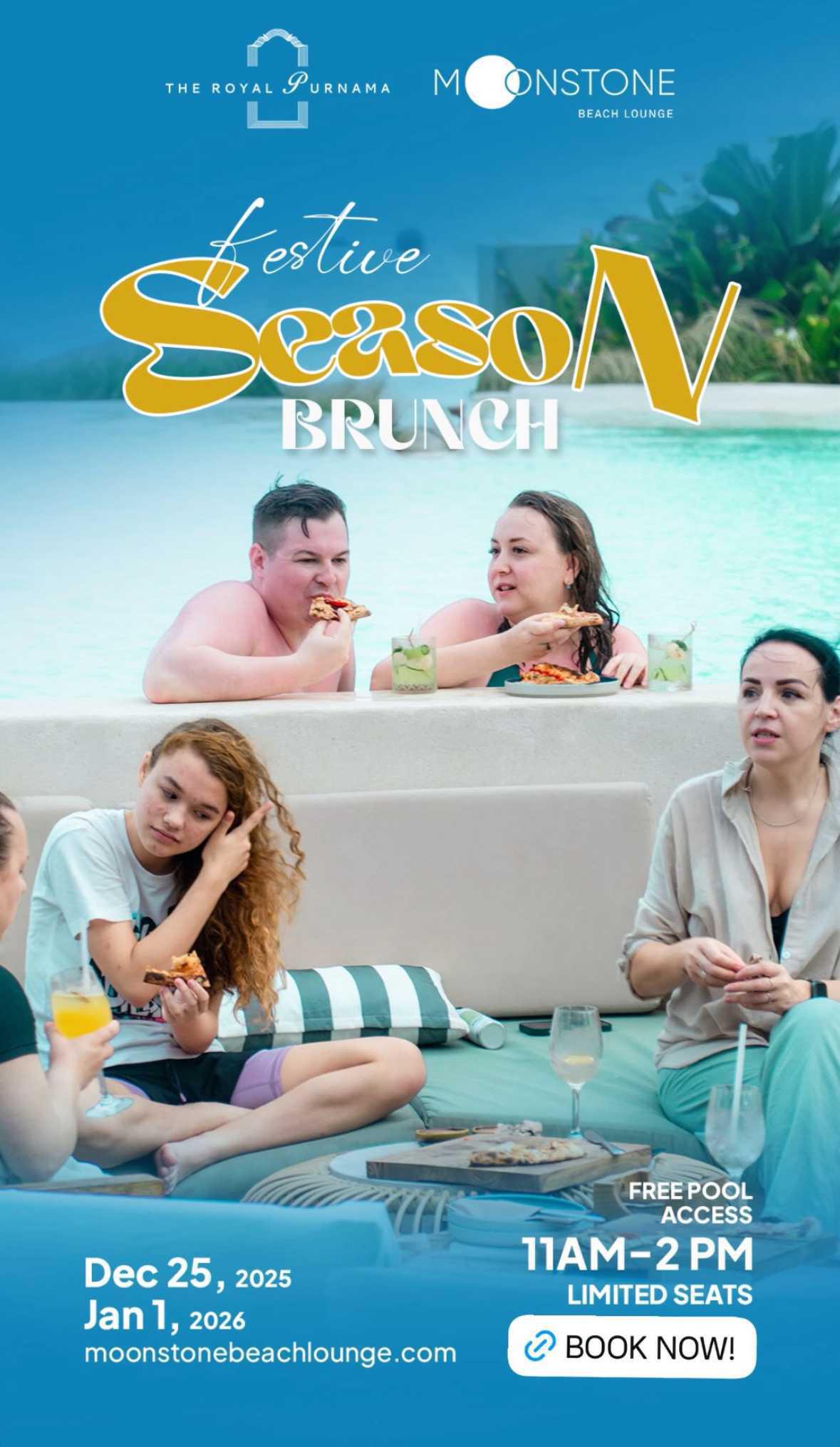 Festive Season Brunch at Moonstone Bali 