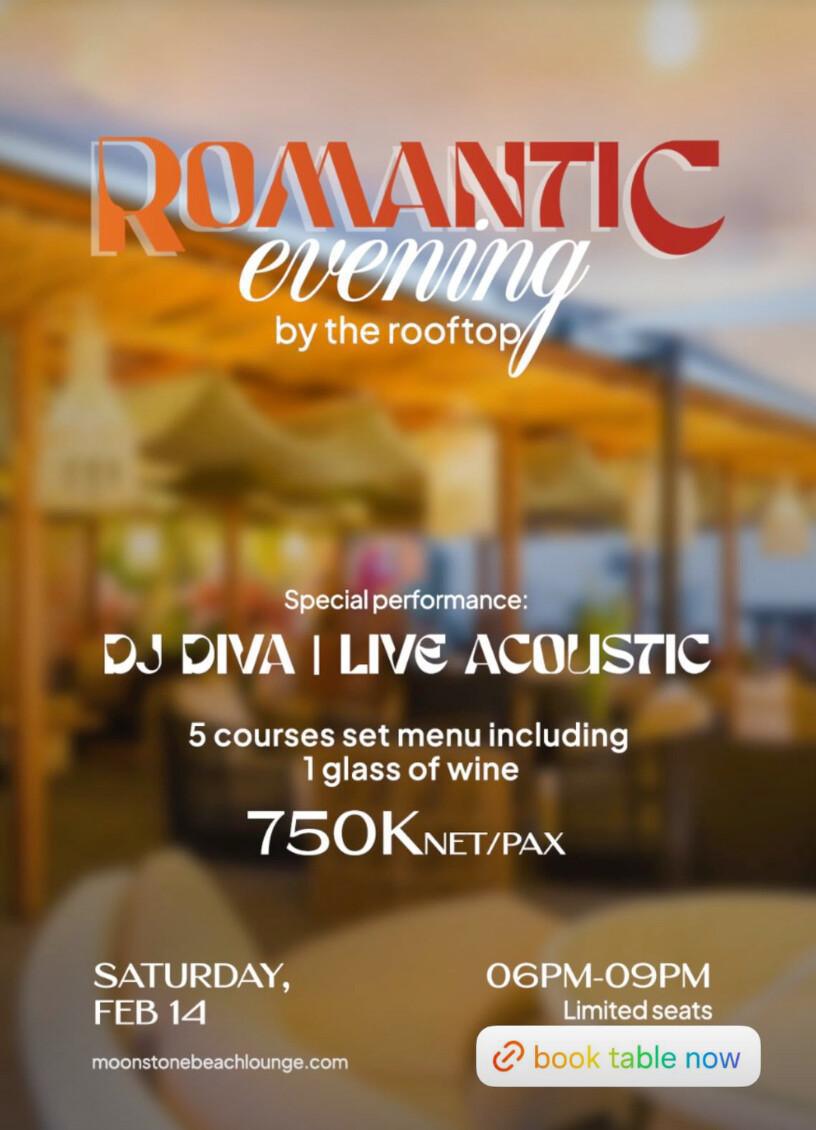 Romantic Evening at Moonstone Bali 