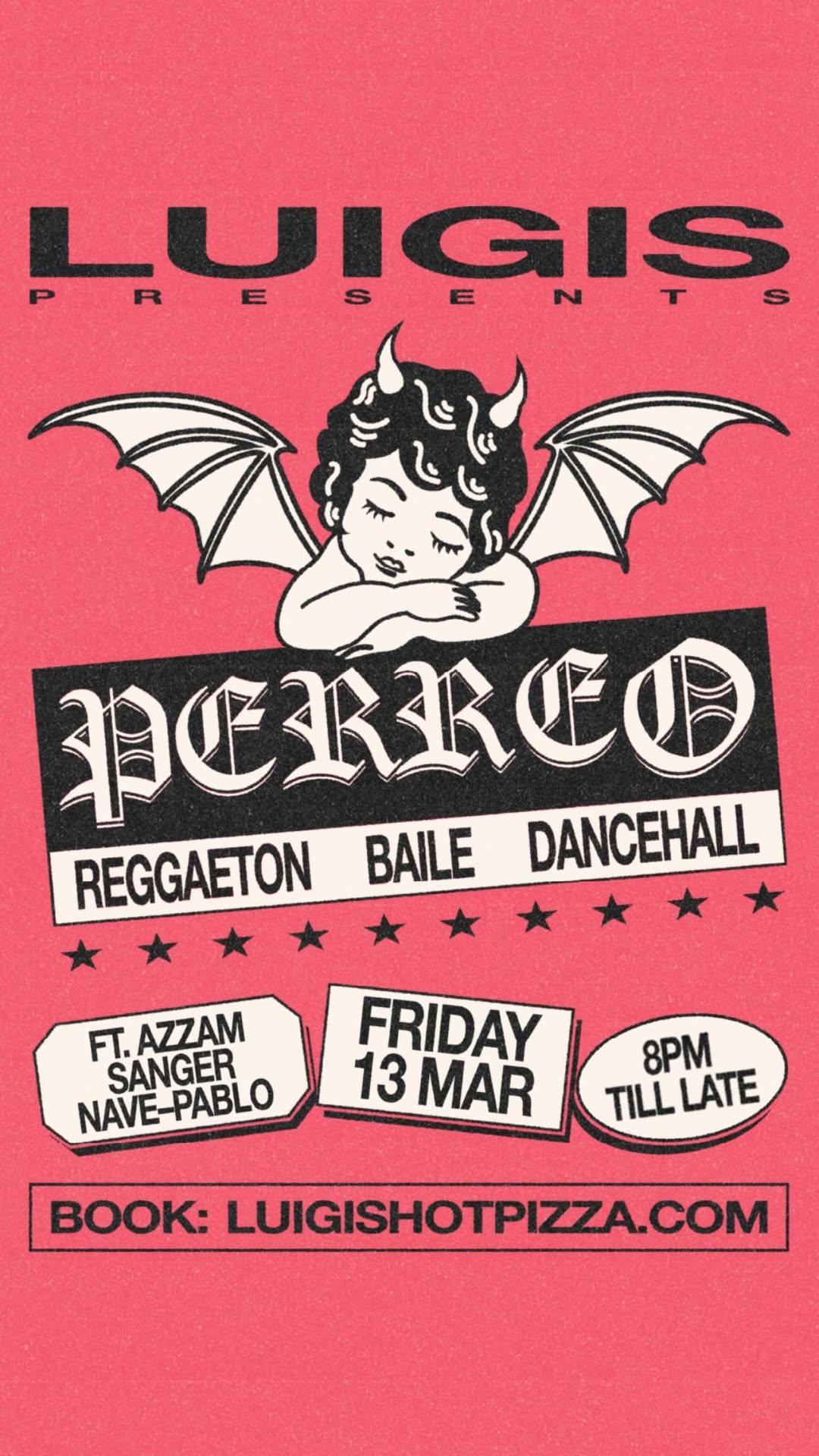 PERREO ⁠at Luigis Hot Pizza Bali