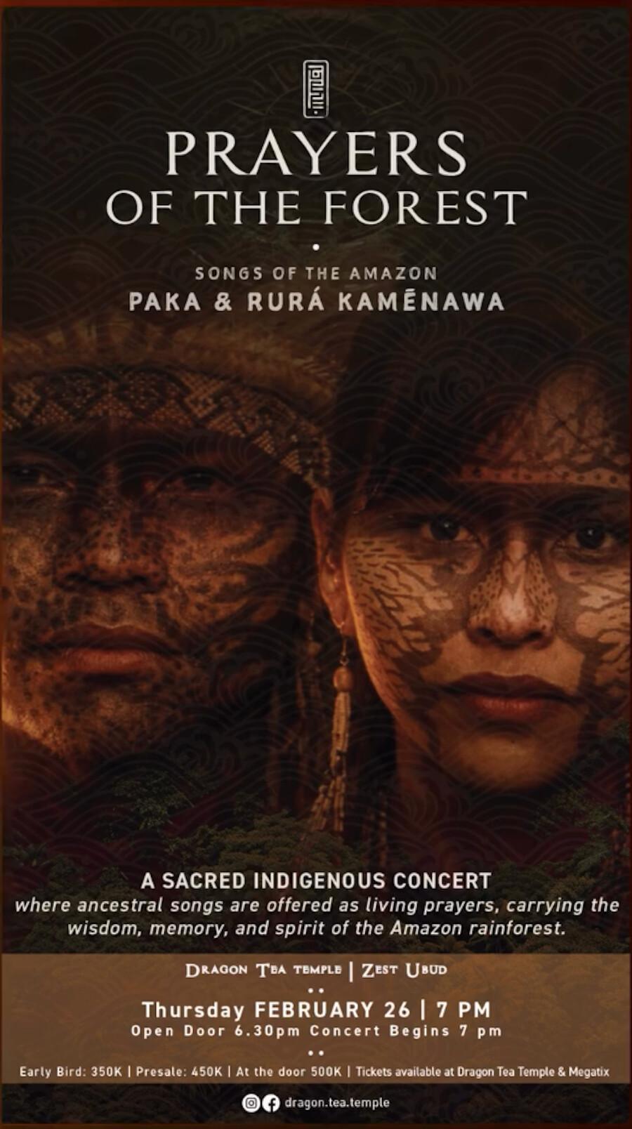 Prayers of the Forest at Dragon Tea Temple