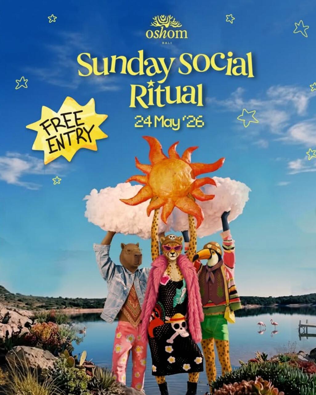 Sunday Social Ritual at Oshom Bali Sunday Social Ritual at Oshom Bali