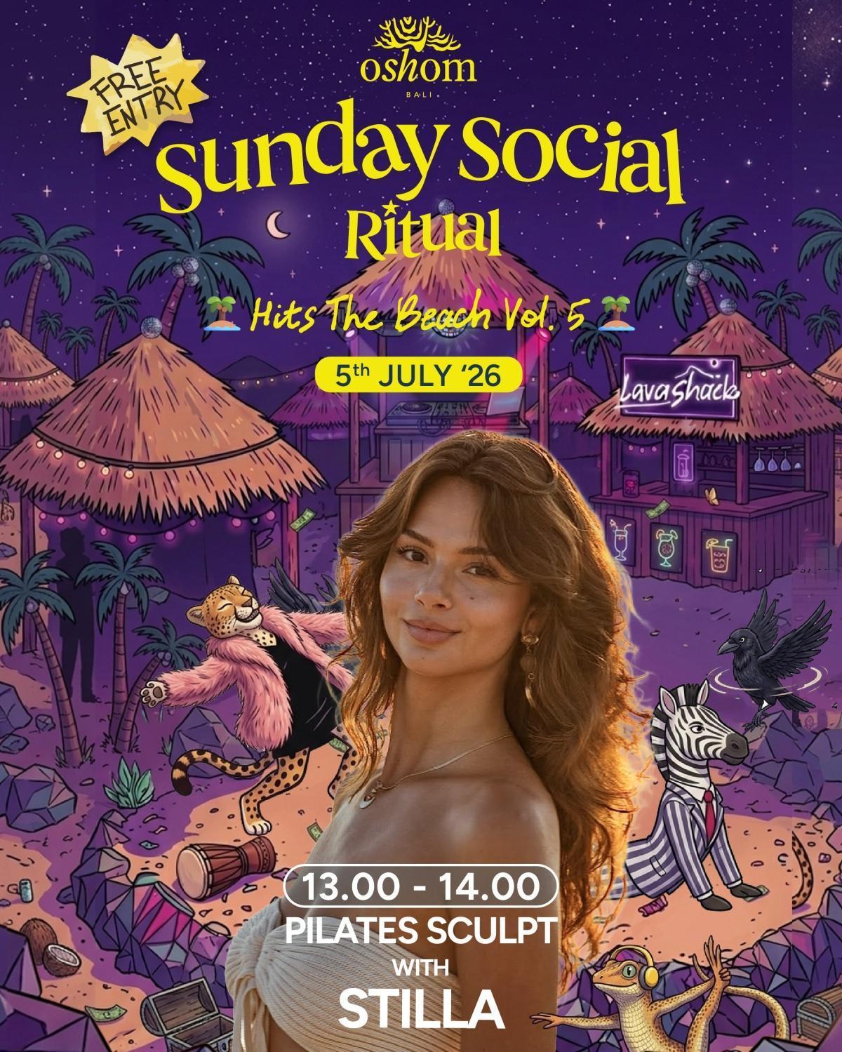 Sunday Social Ritual at Oshom Bali Sunday Social Ritual at Oshom Bali