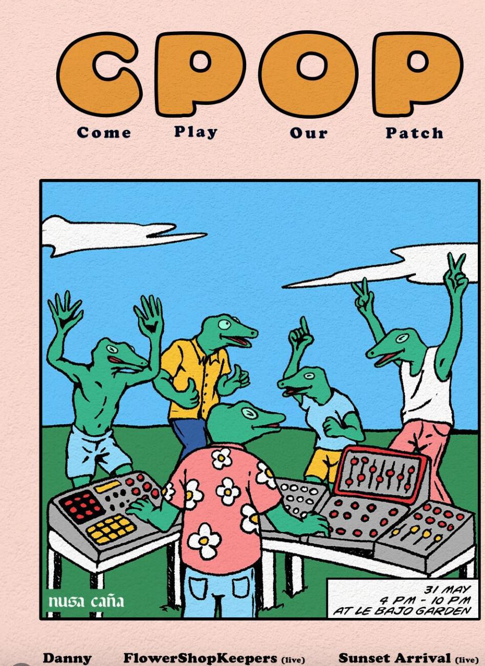 Live electronic music at Le Bajo