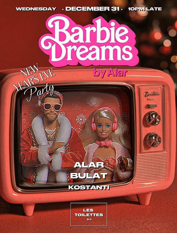 NYE Barbie Dream at Les Toilettes