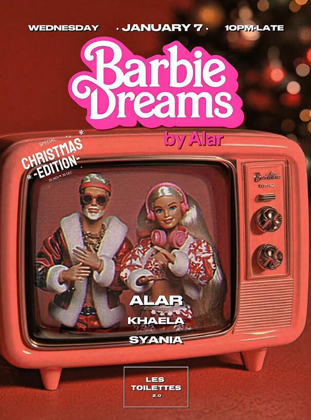 Barbie Dream at Les Toilettes