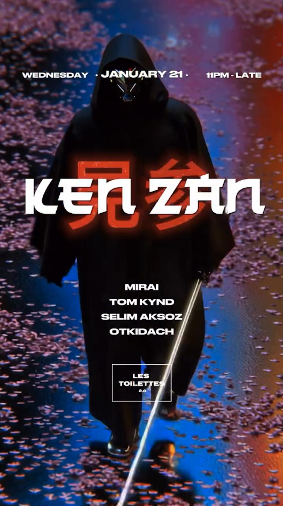 Ken Zan at Les Toilettes